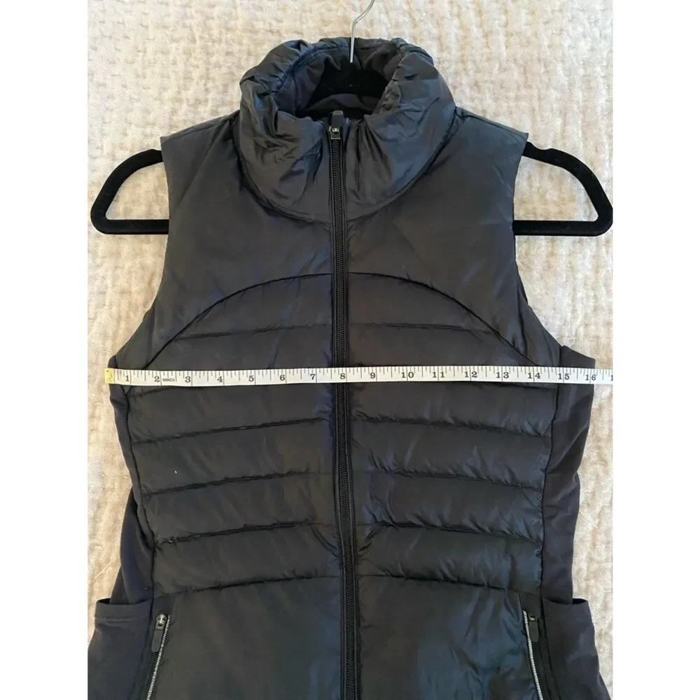 lululemon athletica Black Quilted Puffer Vest